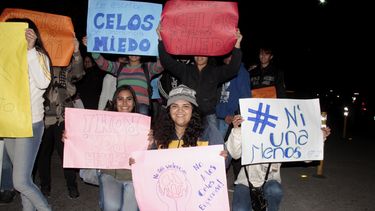 Marcha por Romina: baja convocatoria, risas nerviosas y un pedido concreto