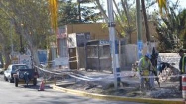 Rivadavia: tránsito cuidado por obras en Libertador y Calívar