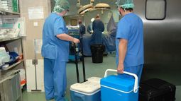 Gran operativo para que un anciano sanjuanino reciba un trasplante renal Gran operativo para que un anciano sanjuanino reciba un trasplante renal