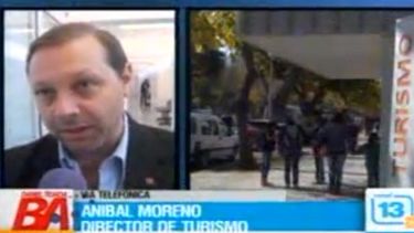 Moreno: Que alguien me desmienta que no hay movimiento turístico en San Juan