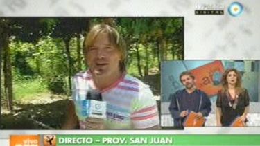 La producción de vino artesanal, el atractivo sanjuanino en Vivo en Argentina