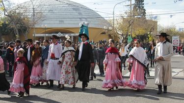 Mirá todo el color de la celebración de un nuevo cumpleaños de San Juan