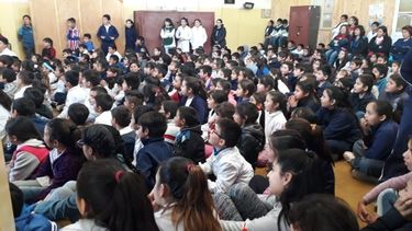 El programa Con el fuego no se juega continúa recorriendo las escuelas