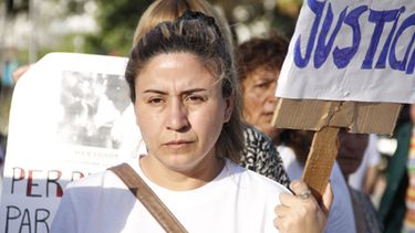 El pedido de justicia por Rocío Villalón se sintió en la Plaza 25