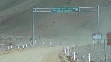 El paso de Agua Negra está intransitable por las lluvias