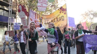 Tres multitudinarias marchas coparon el centro sanjuanino