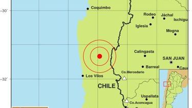 Otra vez: tembló fuerte en Chile y se sintió en San Juan