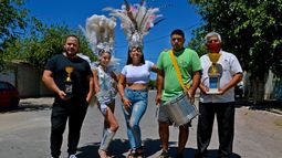 Un carnaval sin carnaval: cómo lo vive la comparsa más longeva de Chimbas