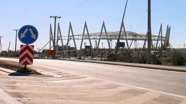 Avanza el óvalo acorazado más inmenso de San Juan