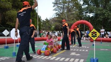 Una campaña de concientización vial con los más pequeños