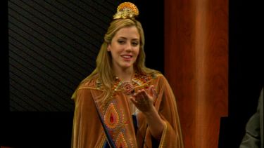 Las nuevas soberanas visitaron Canal 13