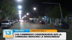 Inauguraron la iluminación de la Mendoza, en Chimbas