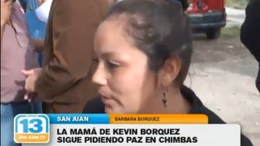 La mamá de un chico sanjuanino muerto insiste por la paz