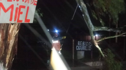 Entre cortes de luz y de agua, 9 de Julio fue uno de los departamentos más afectados por el temporal