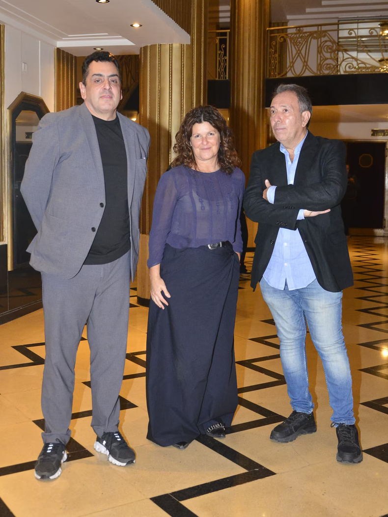 Leandro Cifeli, secretario de cultura de la Nación, Gabriela Ricardes, ministra de Cultura en la Ciudad de Buenos Aires, y Alejandro Veroutis Leandro Cifeli, secretario de cultura de la Nación, Gabriela Ricardes, ministra de Cultura en la Ciudad de Buenos Aires, y Alejandro Veroutis