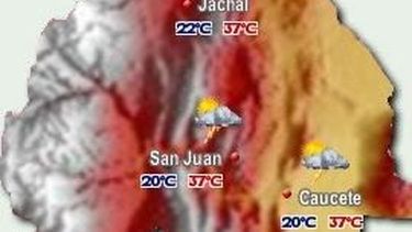Mucho calor y algunas lluvias para el fin de semana
