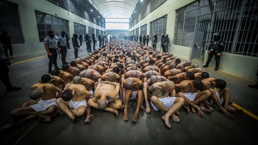 El Salvador: así trasladaban 2.000 presos a la nueva mega cárcel