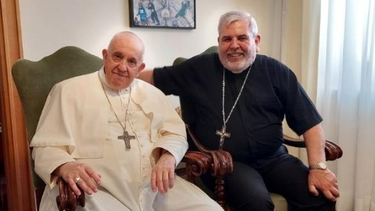 Gustavo Larrazábal, obispo auxiliar de San Juan, fue uno de los sacerdotes sanjuaninos que se refirió al legado del papa Francisco.