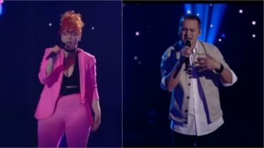 Batacazo de los sanjuaninos en La Voz Argentina: Emi y Andrés siguen en el programa