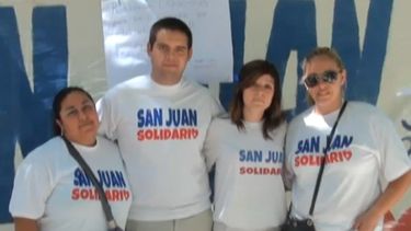 San Juan Solidario organizó una campaña para los evacuados por las lluvias