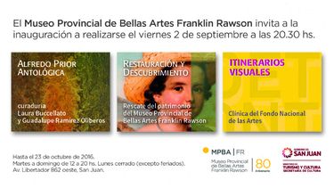 Este viernes, el arte se renueva en el Museo de Bellas Artes
