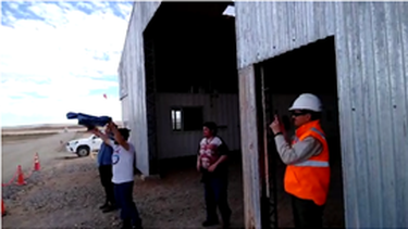 El festejo de los sanjuaninos en el sur de Argentina