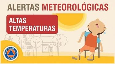 Tené cuidado: emiten alerta por altas temperaturas