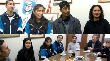 Enorme gesto de alumnos de la Escuela Industrial: diseñaron la casa de un matrimonio de Albardón