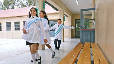 Alegría en la escuelita albardonera que esperó 20 años para ser remodelada