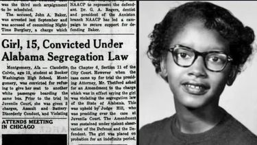 Murió a los 86 años Claudette Colvin, la mujer que se negó a darle el asiento a una mujer blanca en un colectivo segregado