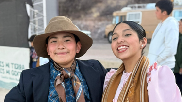 Samira y Leandro, los pequeños que juegan a bailar y representarán a San Juan en Córdoba