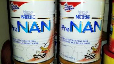 Retiraron 72 cajas de leche en farmacias y una vivienda