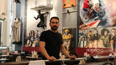 El sanjuanino que la rompe en Hollywood