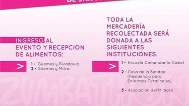 Arranca el primer Zumbathon Solidario en Capital