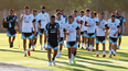Lionel Scaloni, en un entrenamiento de la Selección Argentina. Lionel Scaloni, en un entrenamiento de la Selección Argentina.