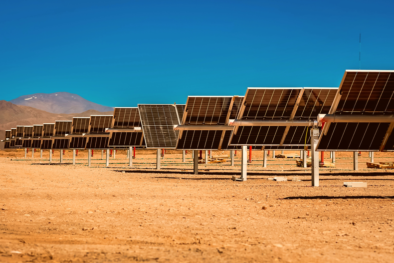 Tocota III, uno de los parques solares que ya tiene la empresa Genneia en San Juan. Ahora anunció más inversiones en San Juan, de la mano de Marcelo Orrego.