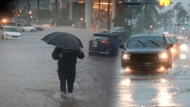 Miami atraviesa tormentas declaradas de alto riesgo.