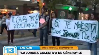 Acoso callejero: Las chicas se movilizaron contra los piropos groseros