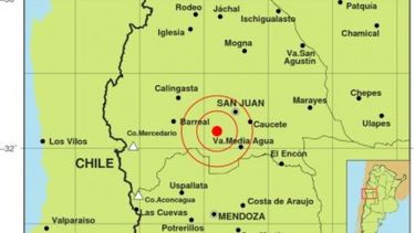 Tembló bravo en Sarmiento por segunda vez en dos días