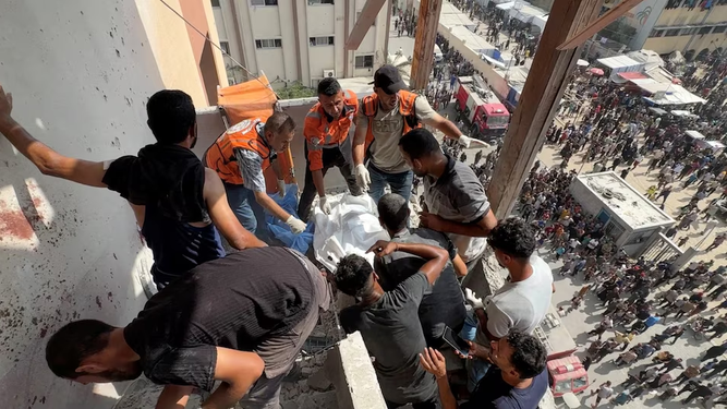 Un bombardeo de Israel contra un hospital de Gaza dejó 19 muertos, cuatro de ellos periodistas