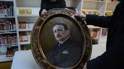 El retrato de Juan Pablo Echagüe sufrió un excelente restauración.