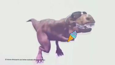 El genial cartel de una heladería sanjuanina, con el meme del momento