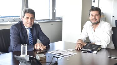 Sergio Uñac se reunió con Matías Lammens, ministro de Turismo y Deporte