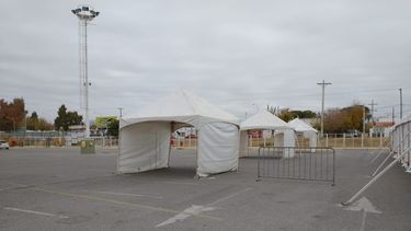 Ya puede verse parte del futuro AutoVac que se habilitará en el hipermercado