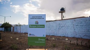 Inauguraron un espacio verde en una importante comuna rivadaviense