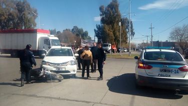 Un cura protagonizó un accidente de tránsito Un cura protagonizó un accidente de tránsito