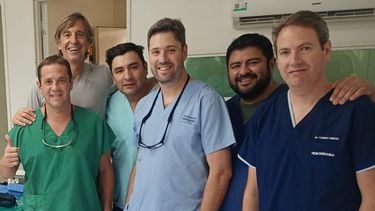 El equipo médico.