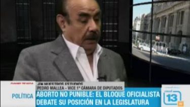 Aborto no punible: Legisladores oficialistas discutirán su posición