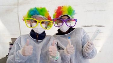 Habrá entretenimiento en un centro de hisopado sanjuanino para que los niños no sientan miedo