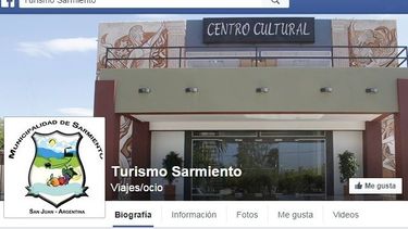 Sarmiento estrena nueva página de Turismo en Facebook